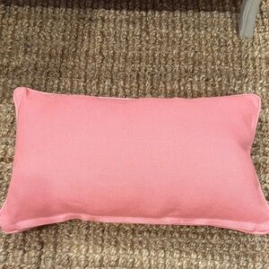 Ballard designs custom peony Pink Rectangular Throw Pillow